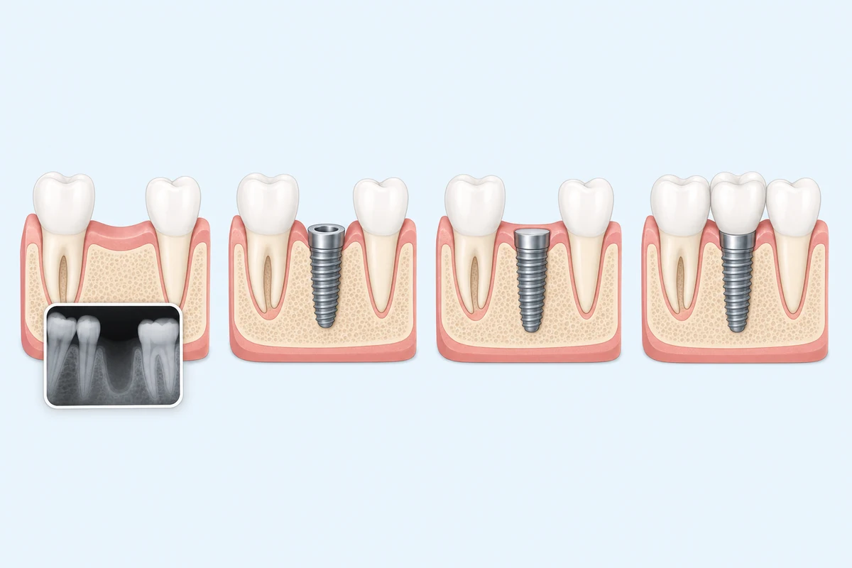 The implant journey from consultation to final crown